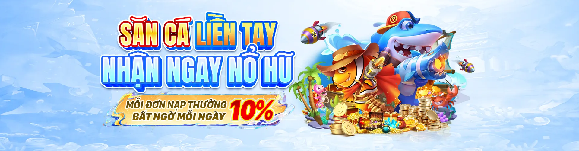 Hình ảnh game bắn cá sôi động tại vicclub nhà cái